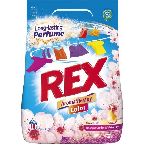 Rex 18 dávek/1.17kg Jap. zahrada color | Prací prostředky - Prací gely, tablety a mýdla